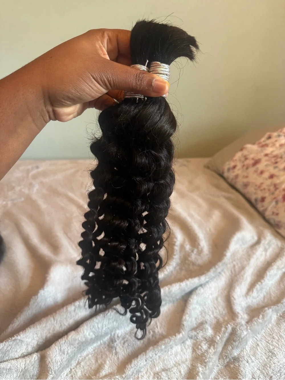 Black Deep Wave Remy Hair Bundle - Unbranded